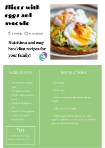 Read more about the article Slices with Eggs & Avocado